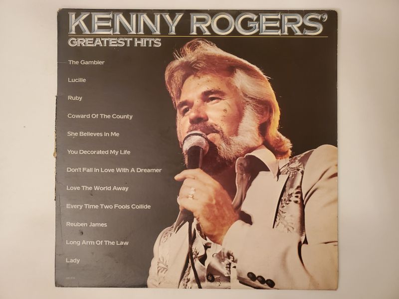 Kenny Rogers Greatest Hits vinyl record
